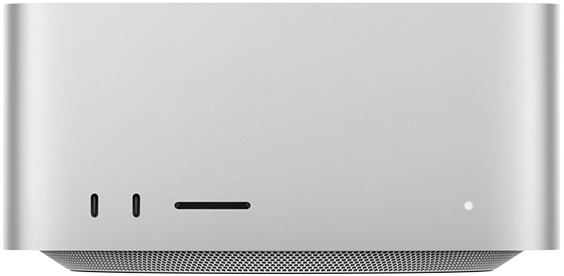 صورة أمامية لجهاز Mac Studio