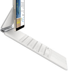 iPad Air موصول بلوحة مفاتيح ماجيك