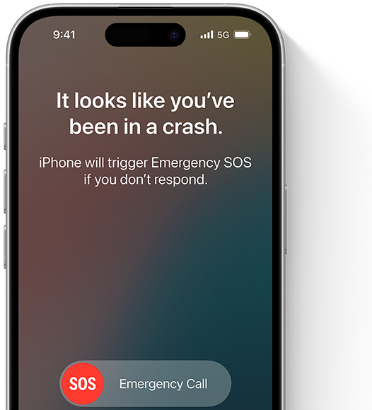 Showing GPS location and Emergency SOS messaging via Satellite on iPhone 16