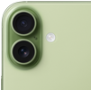 iPhone 17، الجزء الخلفي الخارجي، نظام كاميرا Fusion في الزاوية العلوية اليسرى