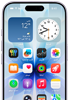 17 iPhone، الجزء الأمامي الخارجي، كاميرا Center Stage الأمامية في وسط الجزء العلوي
