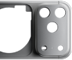 iPhone 17 Pro، الجزء الخلفي الخارجي، هيكل من قطعة واحدة من الألومنيوم المشكّل
